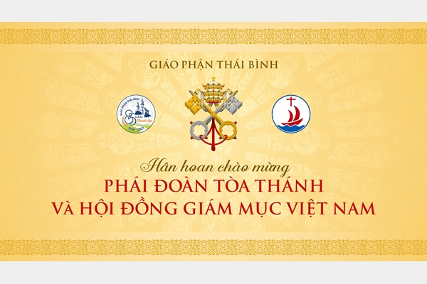 Trực tuyến: Chương trình chào mừng phái đoàn Tòa thánh và Hội đồng Giám mục Việt Nam