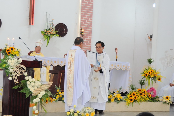 Gx. Ngũ Hiệp: Thánh lễ nhận xứ của Cha Giuse Nguyễn Tuấn Hải