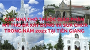 Các nhà thờ đã xây dựng và sửa chữa trong năm 2023 - Phần 1