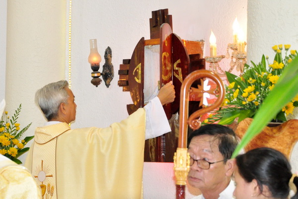 Gx. Thánh Tâm: Thánh lễ nhận xứ của Cha Gabriel Nguyễn Hữu Kỳ