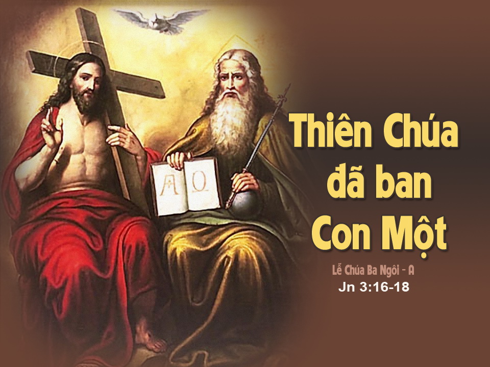 Bài giảng Lễ Chúa Ba Ngôi - Giáo phận Mỹ Tho