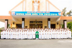Những hình ảnh trong thánh lễ tĩnh tâm tinh mục sáng 23.1.2013