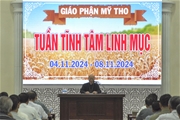 Gp. Mỹ Tho: Tuần tĩnh tâm linh mục năm 2024