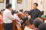 Ban Truyền giáo Hạt Mỹ Tho hành hương Năm Thánh Hy Vọng
