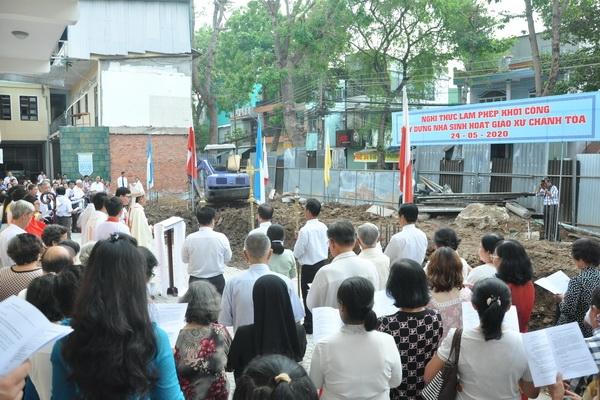 Gx. Chánh Tòa: Lễ khởi công xây dựng nhà sinh hoạt mục vụ