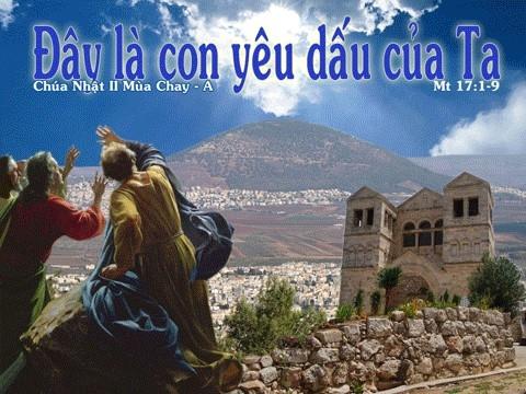 Bài giảng Lễ Chúa Nhật II MC - Giáo phận Mỹ Tho