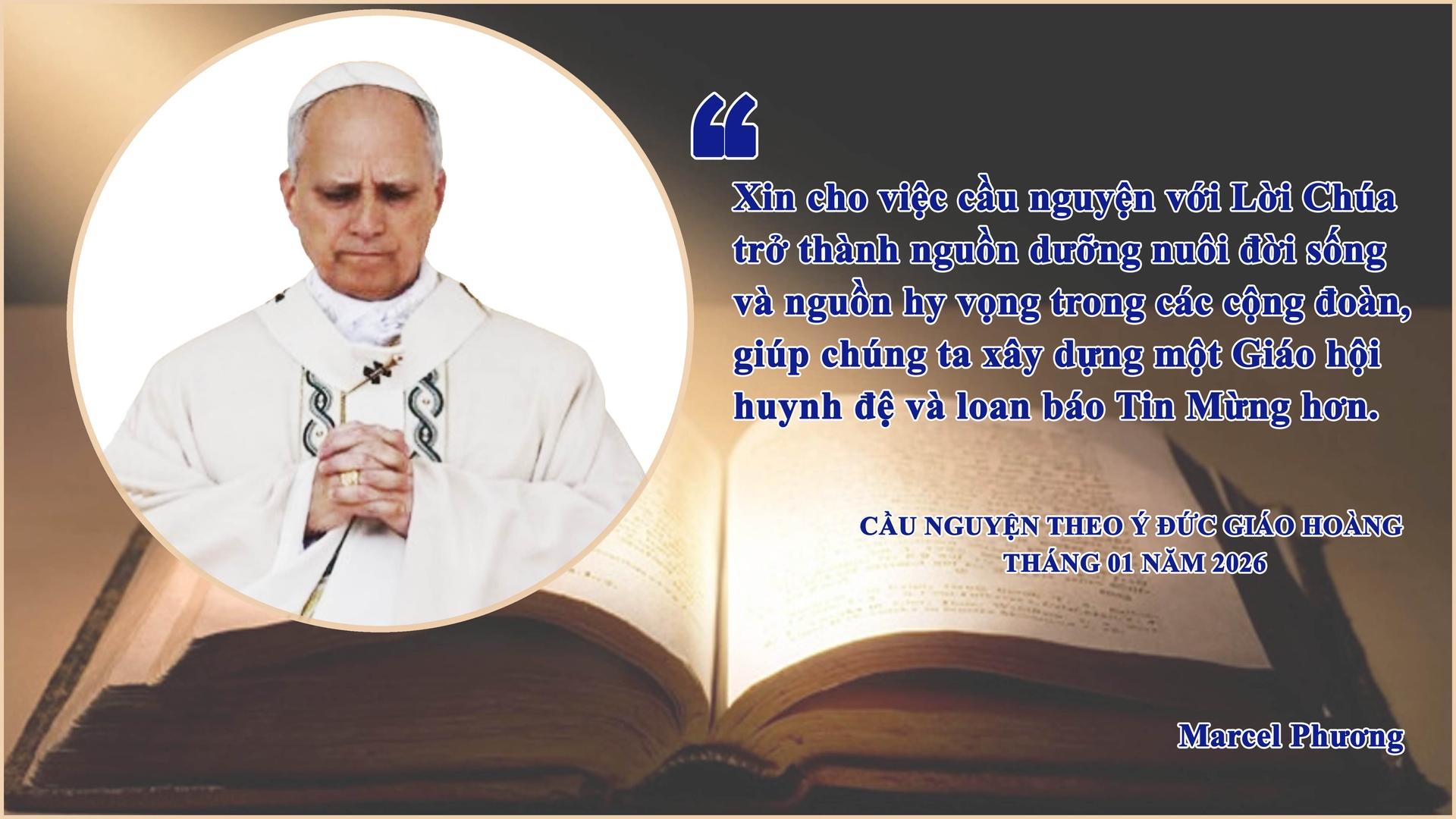 Cầu nguyện theo ý Đức Giáo Hoàng: Tháng 01/2026