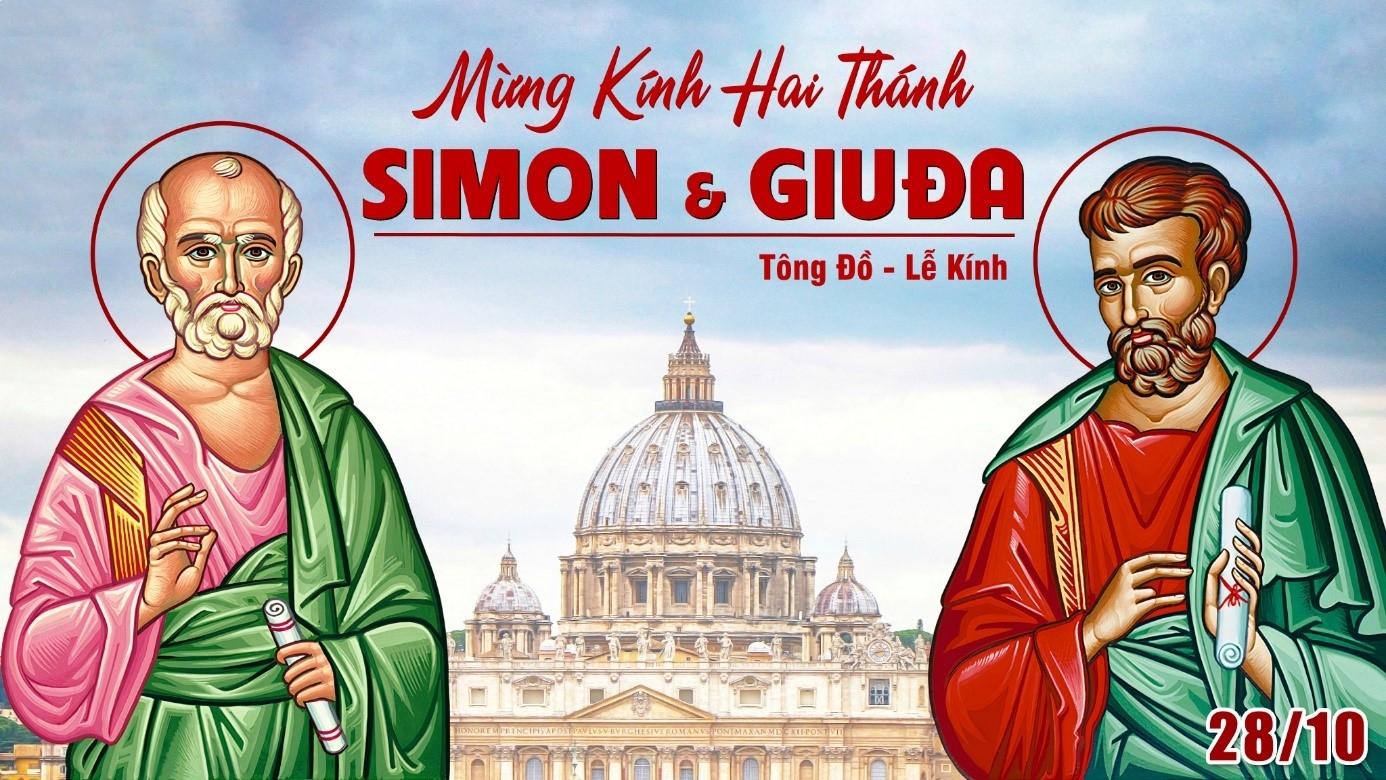 Ngày 28/10: Thánh Simon và Thánh Giuđa, Tông đồ