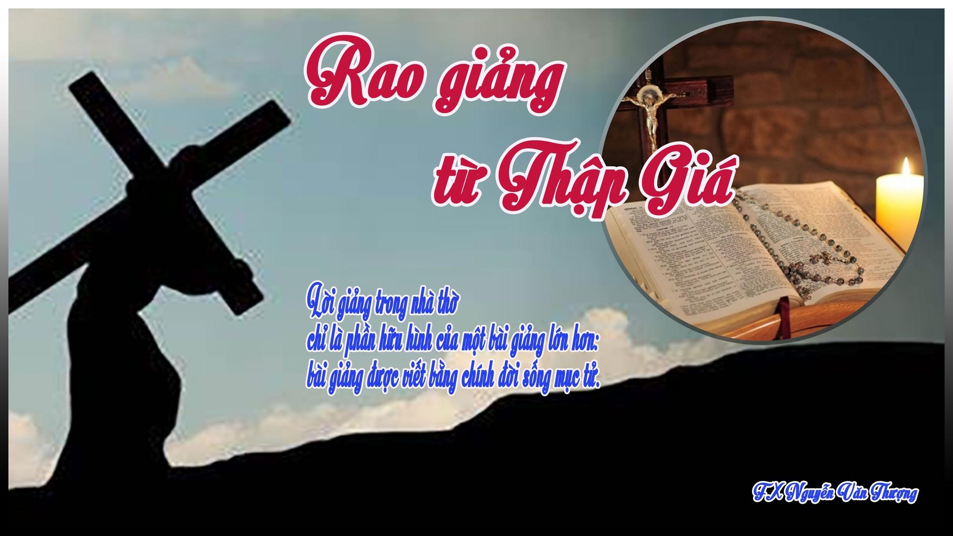 Rao giảng từ Thập Giá