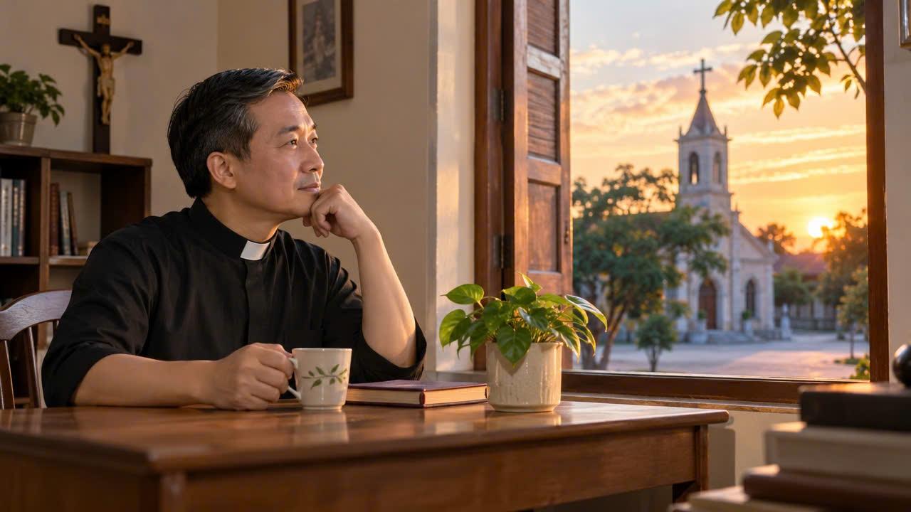 Cô đơn ơi, đi dạo với cha nào…