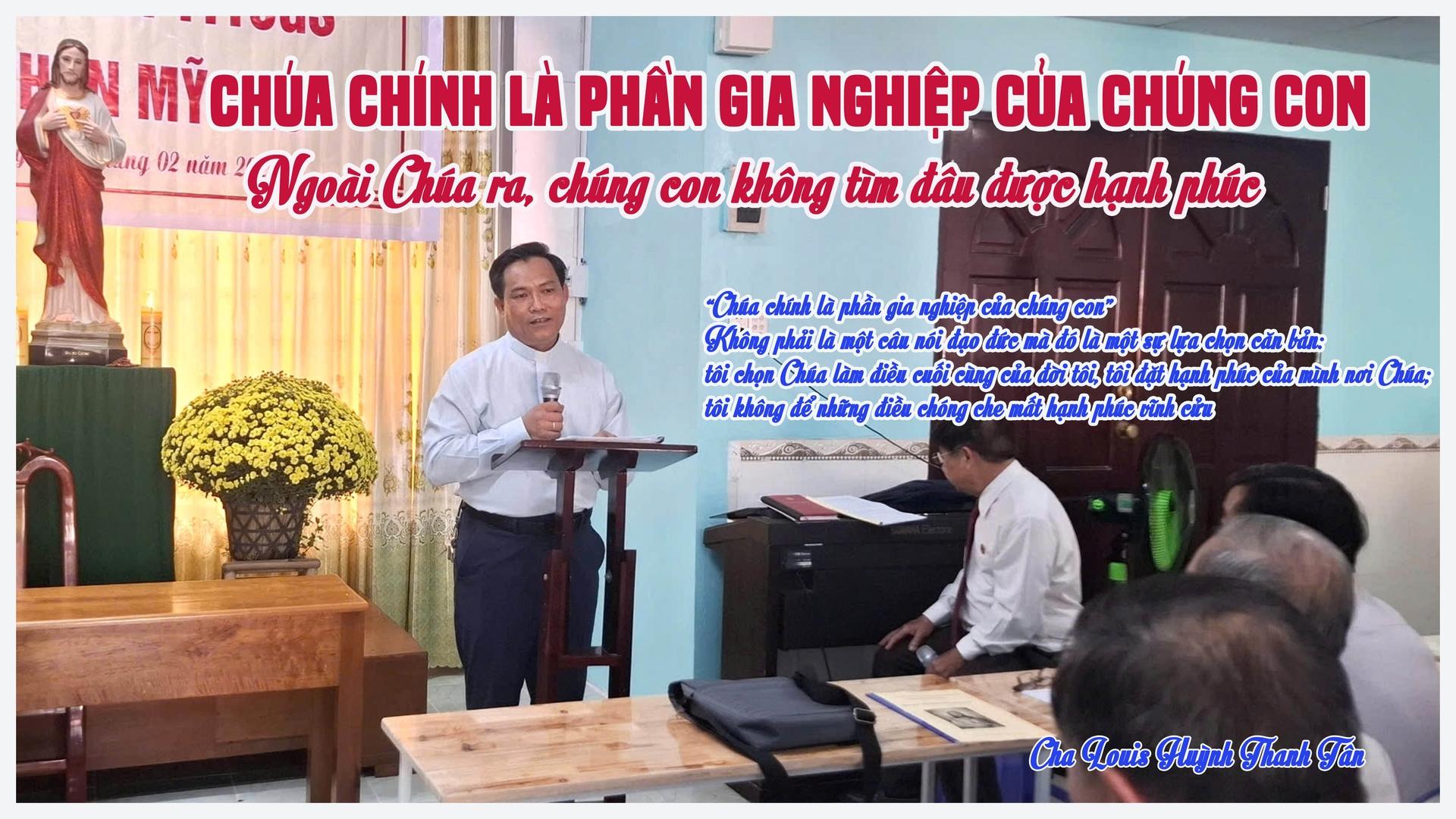 Chúa là phần gia nghiệp của chúng con