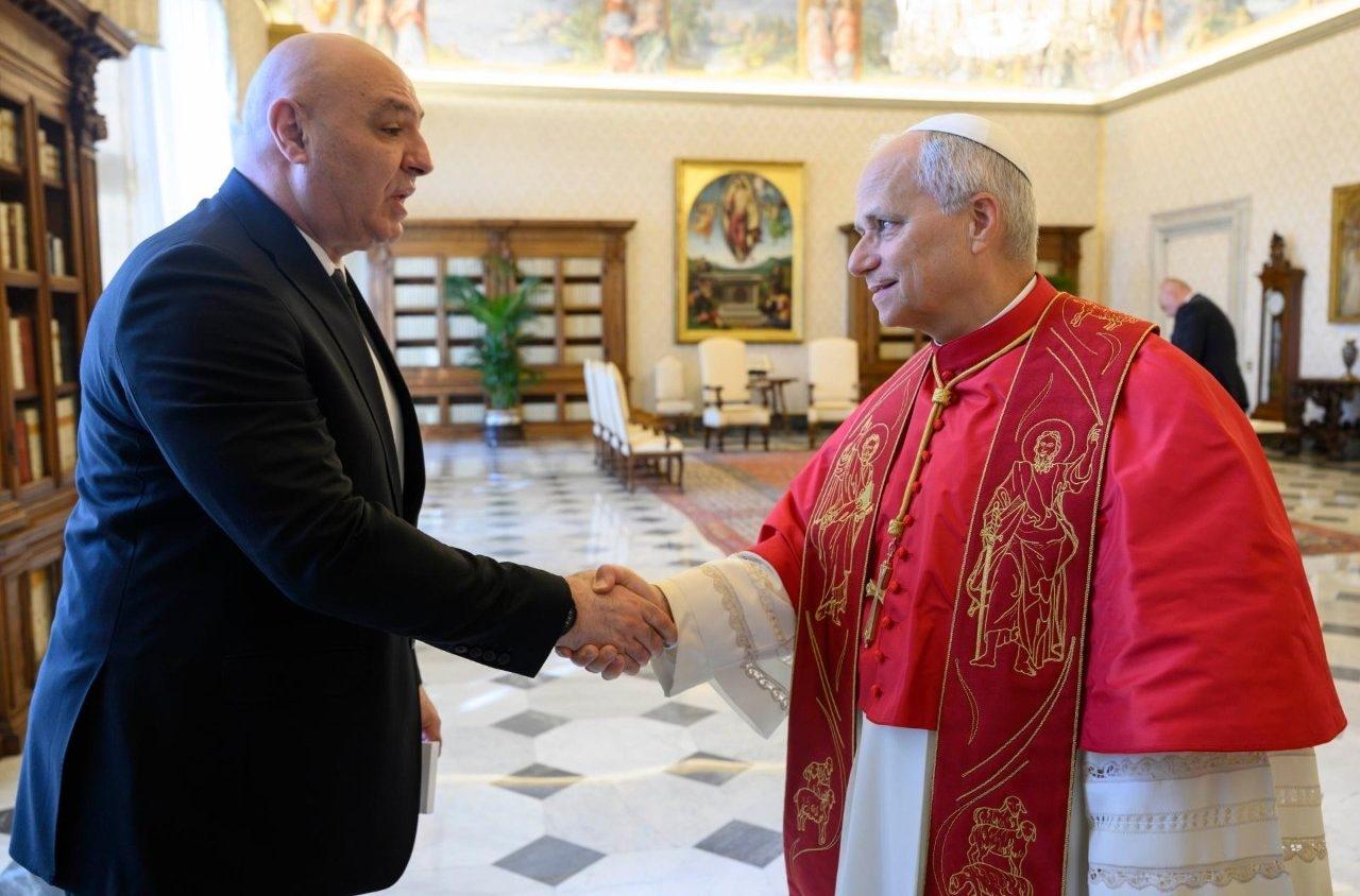 Đức Thánh Cha gặp Tổng thống Libăng tại Vatican