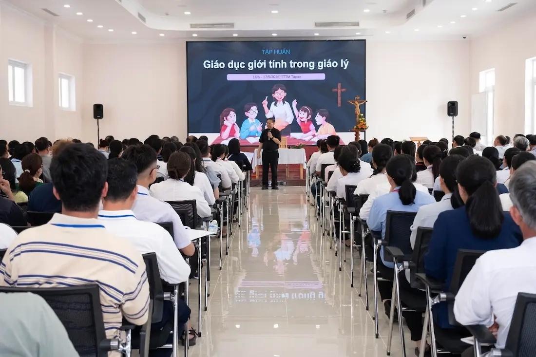 Giáo phận Phan Thiết tập huấn Giáo dục Giới tính cho thế hệ trẻ tại Trung tâm Thánh Mẫu Tàpao