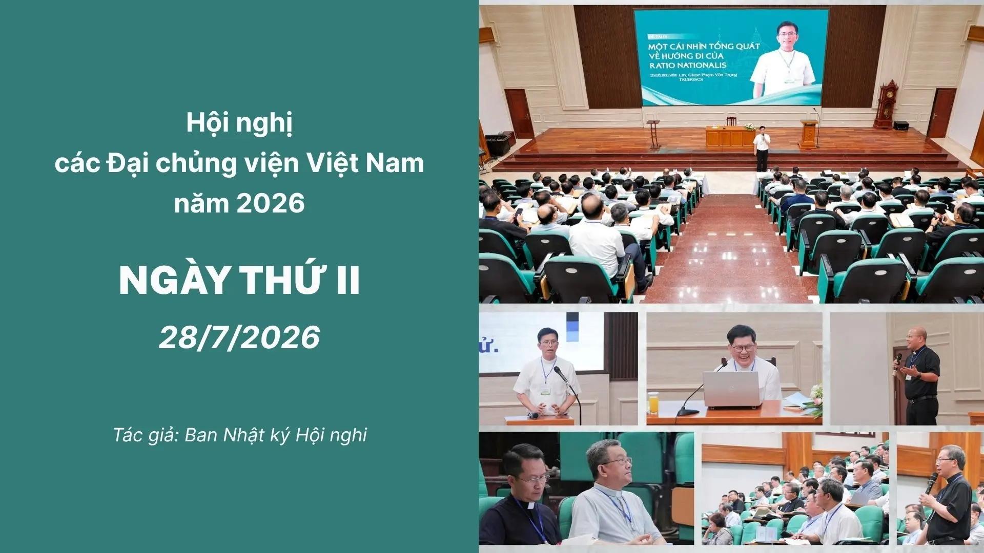 Hội nghị các Đại Chủng viện Việt Nam năm 2026 – ngày thứ hai