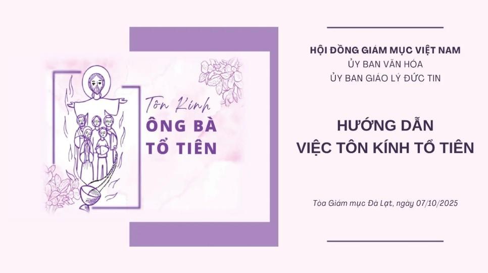 Hướng dẫn việc Tôn kính Tổ tiên