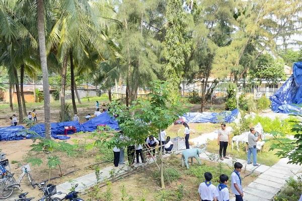 Gx. Mộc Hóa: Các em thiếu nhi chuẩn bị mừng Chúa Giáng Sinh