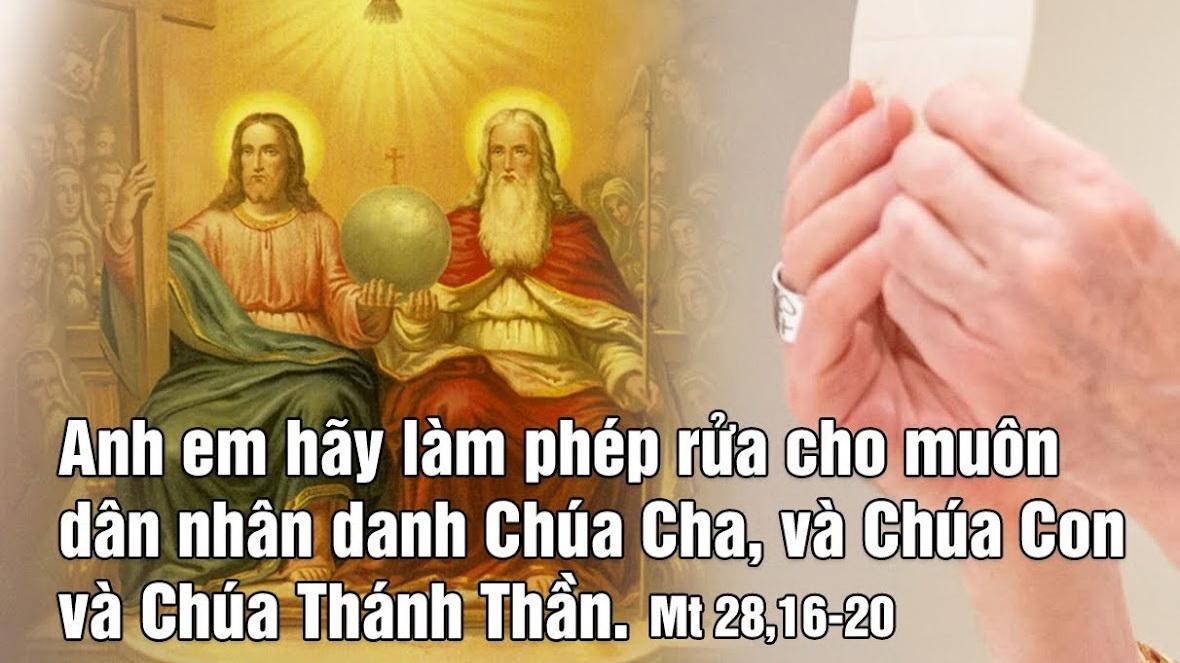 Bài giảng Lễ Chúa Nhật VII Phục Sinh - Giáo phận Mỹ Tho