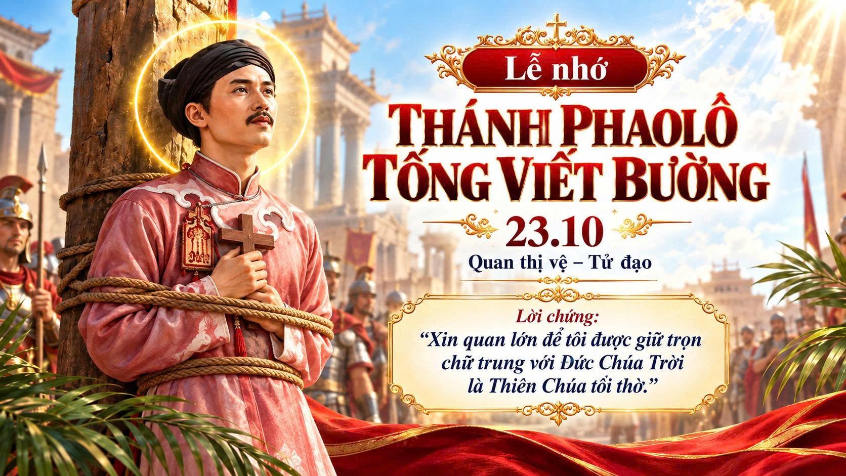 Thánh Phaolô Tống Viết Bường