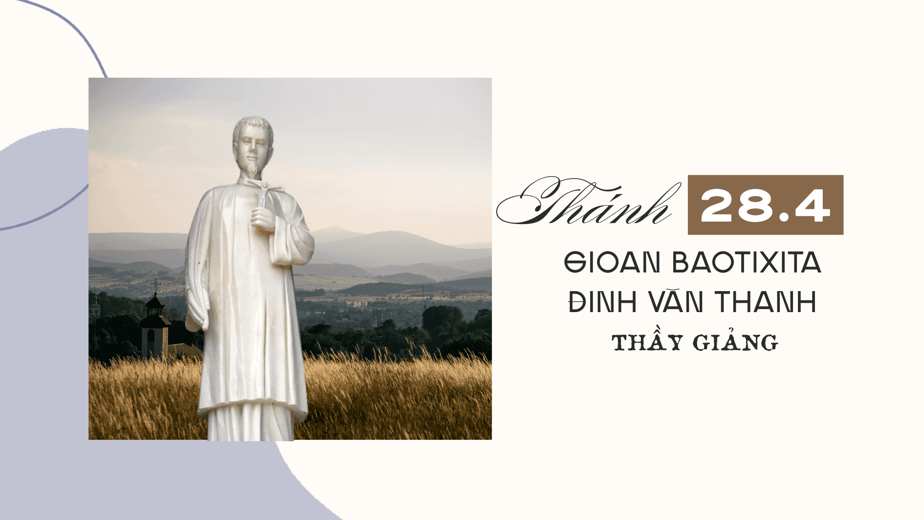 Thánh Gioan Baotixita Đinh Văn Thanh