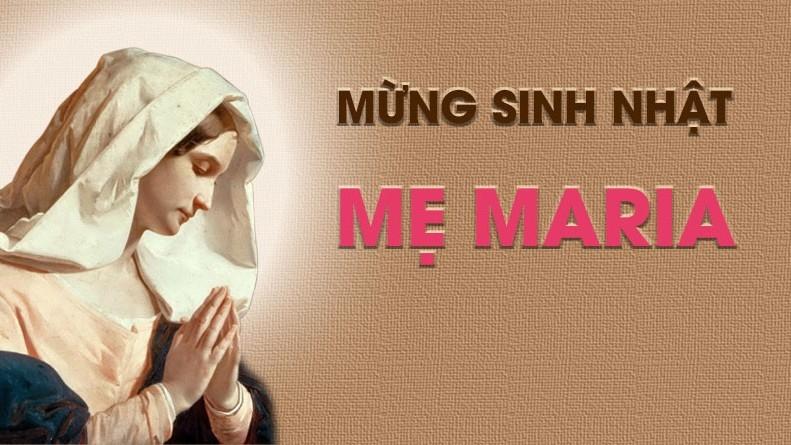 Sinh nhật Đức Trinh Nữ Maria