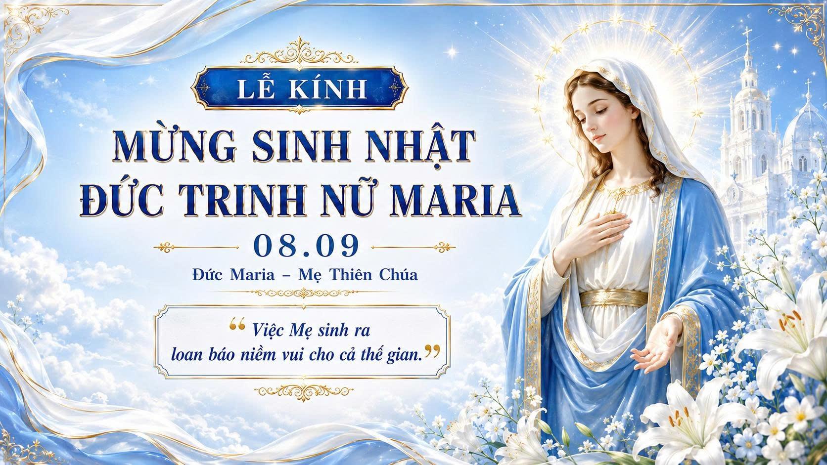 Sinh nhật Đức Trinh Nữ Maria