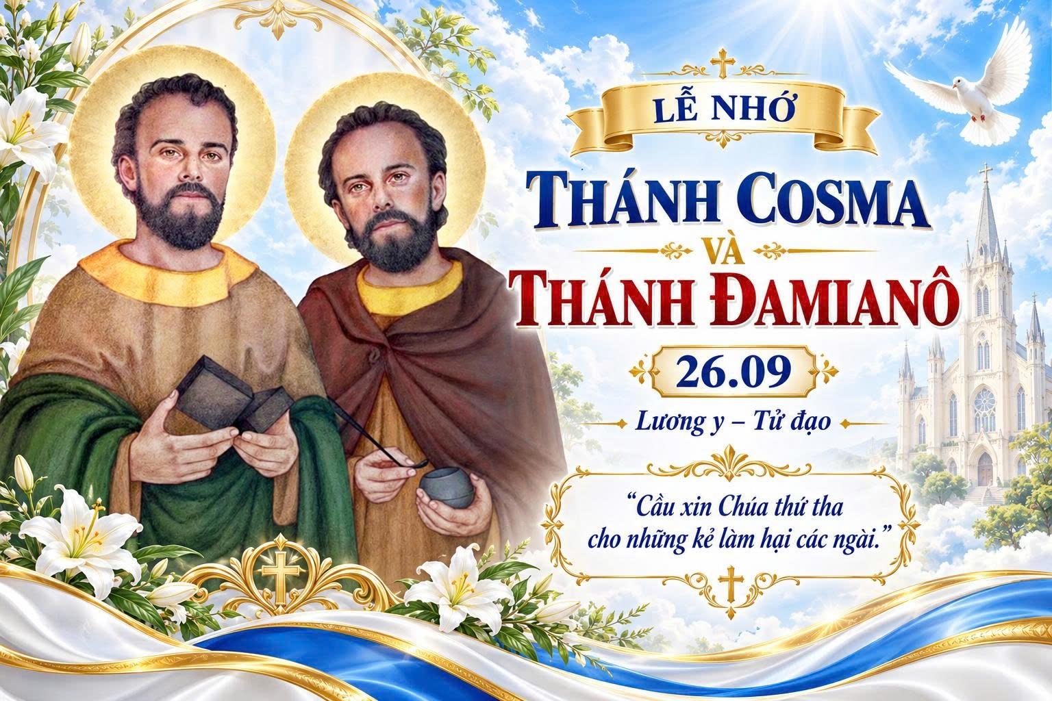 Thánh Cosma và Đamianô tử đạo