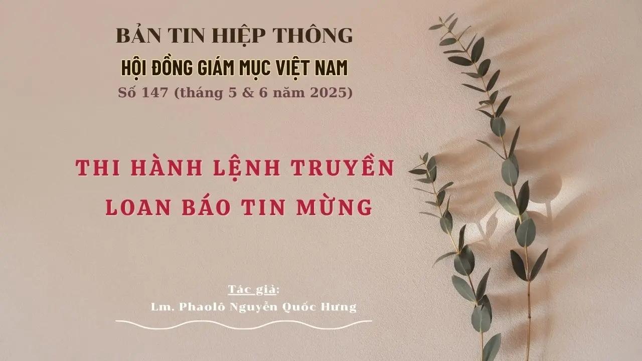 Thi hành lệnh truyền loan báo Tin Mừng