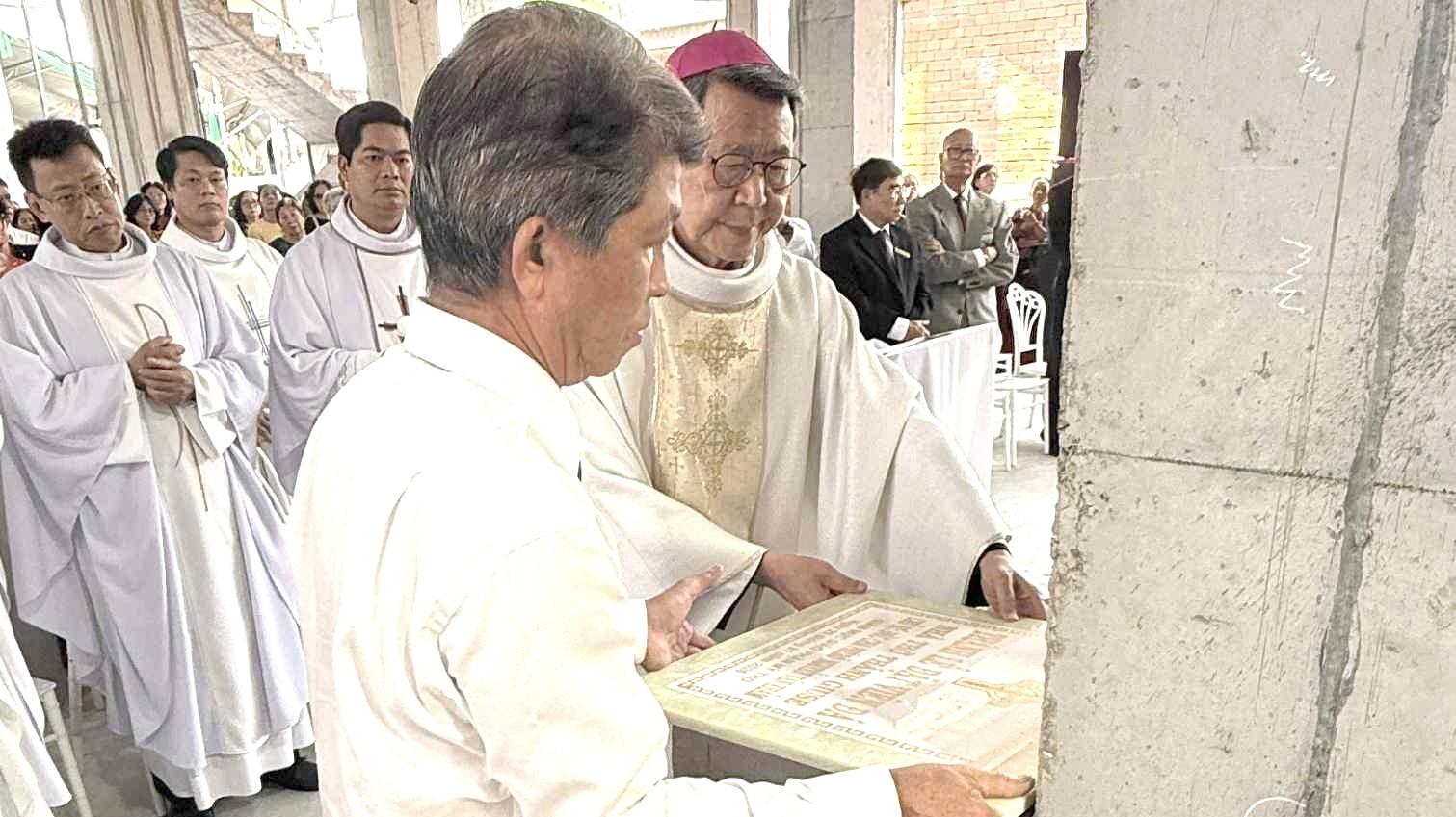 Thánh Lễ Đặt Viên Đá Xây Dựng Nhà Thờ Thánh Giuse - Gò Công